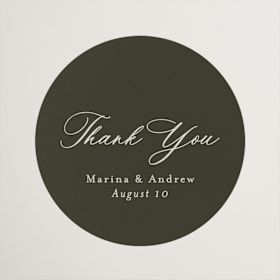 Wedding Favor Stickers