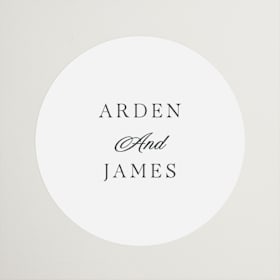 Wedding Favor Stickers