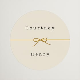 Wedding Favor Stickers