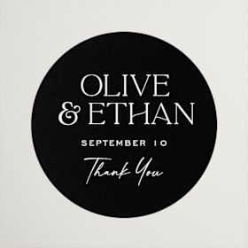 Wedding Favor Stickers