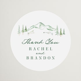 Wedding Favor Stickers