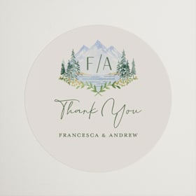 Wedding Favor Stickers