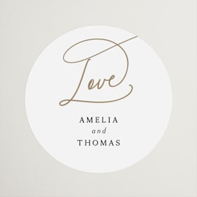 Wedding Favor Stickers