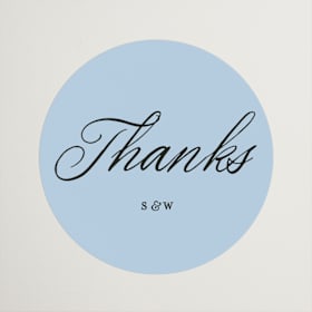Wedding Favor Stickers