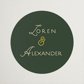 Wedding Favor Stickers