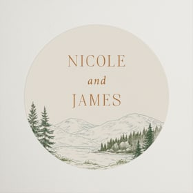 Wedding Favor Stickers