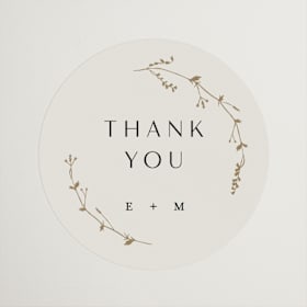 Wedding Favor Stickers