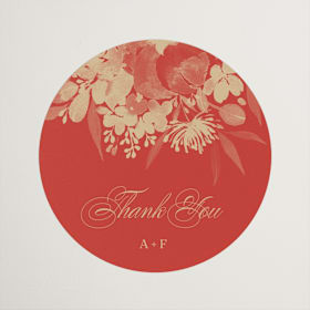 Wedding Favor Stickers