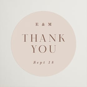 Wedding Favor Stickers
