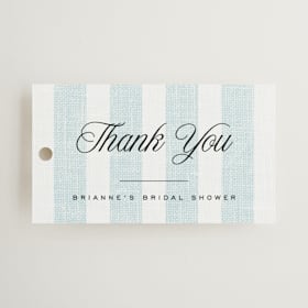 Bridal Shower Favor Tags