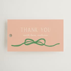 Bridal Shower Favor Tags