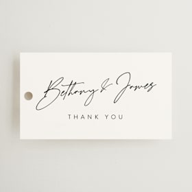 Bridal Shower Favor Tags