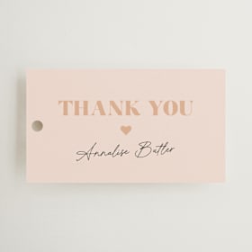 Bridal Shower Favor Tags