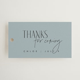 Bridal Shower Favor Tags