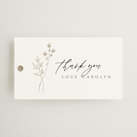 Bridal Shower Favor Tags