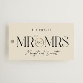 Bridal Shower Favor Tags