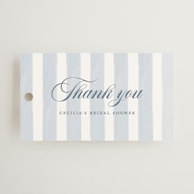 Bridal Shower Favor Tags