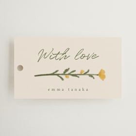 Bridal Shower Favor Tags