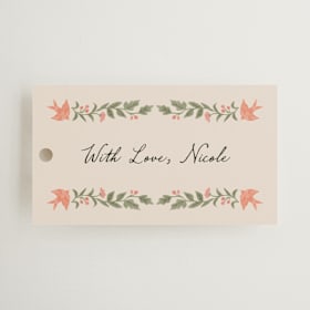 Bridal Shower Favor Tags