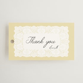 Bridal Shower Favor Tags