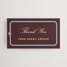 Bridal Shower Favor Tags