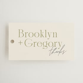 Engagement Party Favor Tags