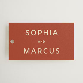 Engagement Party Favor Tags