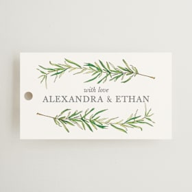 Wedding Favor Tags