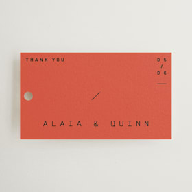 Wedding Favor Tags
