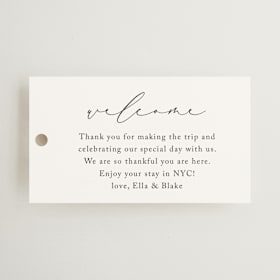Wedding Favor Tags