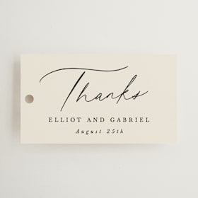 Wedding Favor Tags