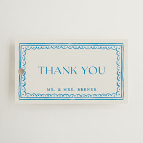 Wedding Favor Tags