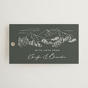 Wedding Favor Tags