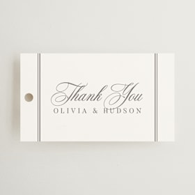 Wedding Favor Tags