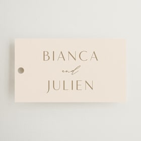 Wedding Favor Tags