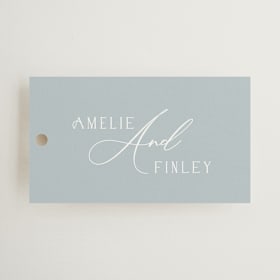 Wedding Favor Tags