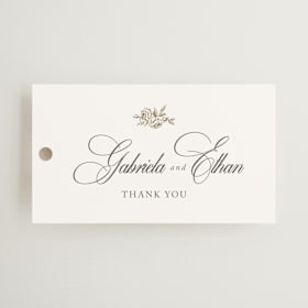 Wedding Favor Tags