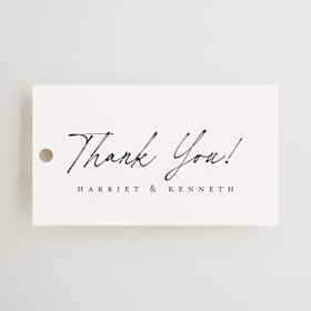 Wedding Favor Tags