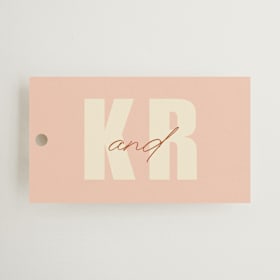Wedding Favor Tags
