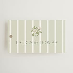 Wedding Favor Tags