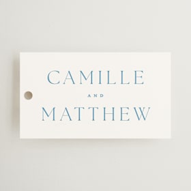 Wedding Favor Tags