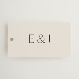Wedding Favor Tags