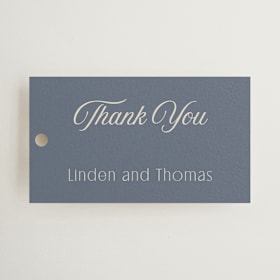 Wedding Favor Tags