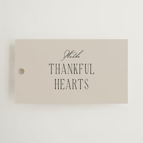 Wedding Favor Tags