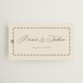 Wedding Favor Tags