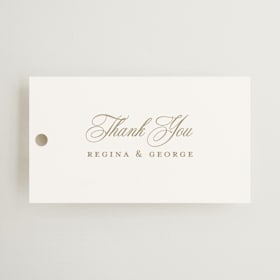 Wedding Favor Tags