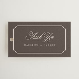 Wedding Favor Tags