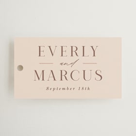 Wedding Favor Tags