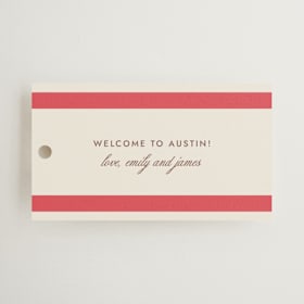 Wedding Favor Tags