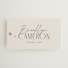 Wedding Favor Tags